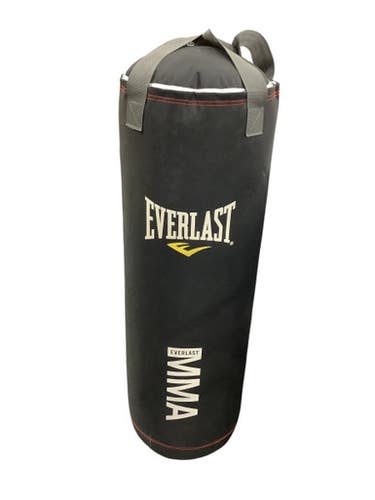 Used Everlast 70LBS MMA HEAVY BAG Boxing Heavy Bag Black 70 lb 11347-S000254507