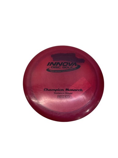 Used Innova CHAMPION MONARCH Disc Golf Driver Maroon 11347-S000254553