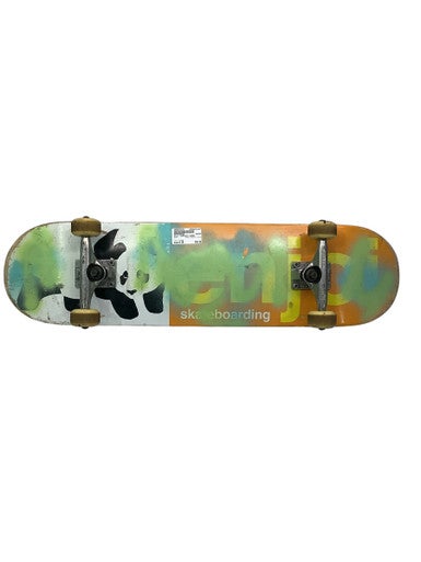Used Enjoi COMPLETE BOARD Complete Skateboard Orange 8" 11347-S000254547