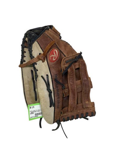 Used Rawlings 13 INCH FEILDERS GLOVE BB/SB Glove RH Throw Brown 13" 11347-S000254541