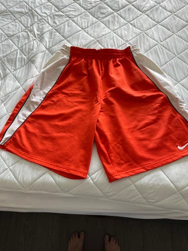 Authentic Orange Nike Syracuse Lacrosse Game Shorts size XXL