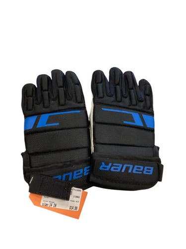 Used Bauer BLK Senior Gloves Black 14" 11884-S000051851