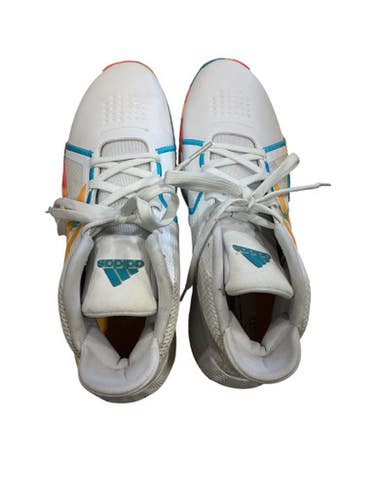 Used Adidas Basketball Shoes M White Senior 13 11884-S000051844