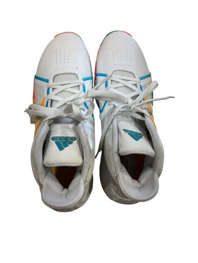 Used Adidas Basketball Shoes M White Senior 13 11884-S000051844