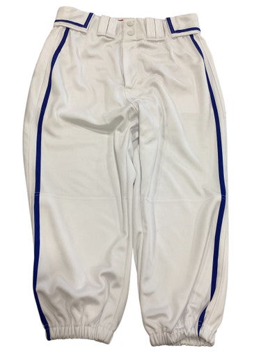 Used Rawlings MARK OF A PRO BLUE STRIPE BB/SB Pant Mens White MD 11884-S000051839