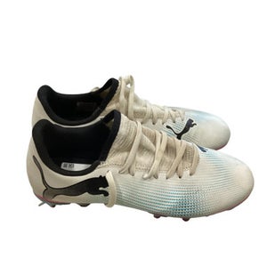 Used Puma Soccer Cleats White Senior 5.5 11884-S000051878