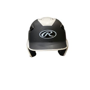 Used Rawlings BASEBALL HELMET Batting Helmet No Mask White MD 11884-S000051874