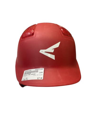 Used Easton RED HELMET Batting Helmet No Mask Red M/L 11884-S000051864
