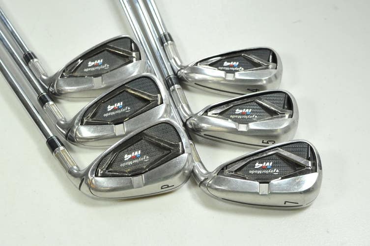 TaylorMade M4 4-5,7-PW Iron Set Stiff Flex Right XP 100 S300 Steel # 200200