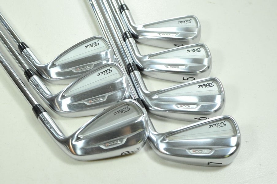 Titleist T100S 2021 4-PW Iron Set Stiff Flex Right DG S300 Steel # 201606