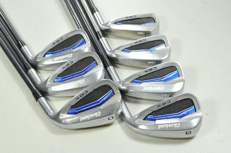 Cleveland Launcher CBX 4,6-PW,DW Iron Set Stiff Flex Right Graphite # 201546