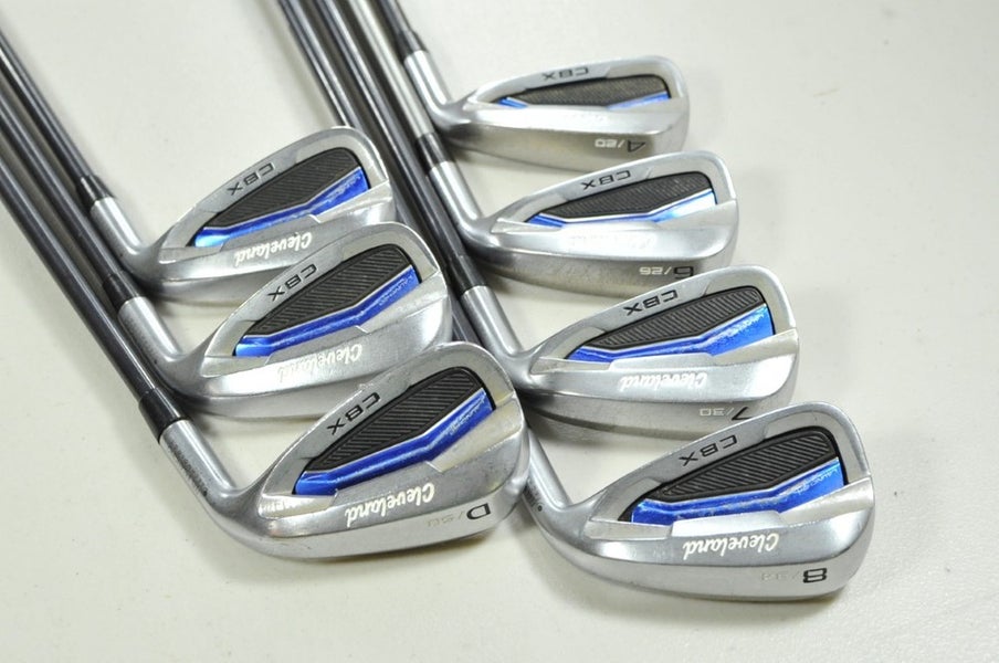 Cleveland Launcher CBX 4,6-PW,DW Iron Set Stiff Flex Right Graphite # 201546