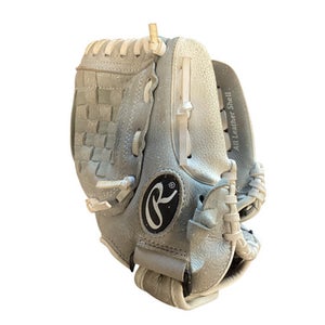 Used Rawlings HIGHLIGHT SERIES BB/SB Glove RH Throw Grey 10 1/2" 11479-S000402764
