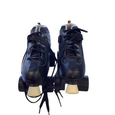 Used RollerDerby SLR Senior Roller Quad Skates Black Senior 12 11479-S000402738