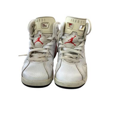 Used Jordan Basketball Shoes Y White Youth 12.0 11479-S000402718