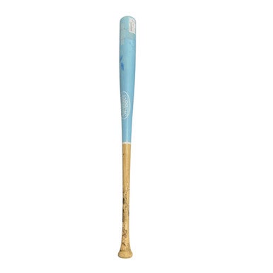 Used Louisville Slugger GENUINE MIX BLUE BB/SB Wood Bat 34" 11479-S000402704