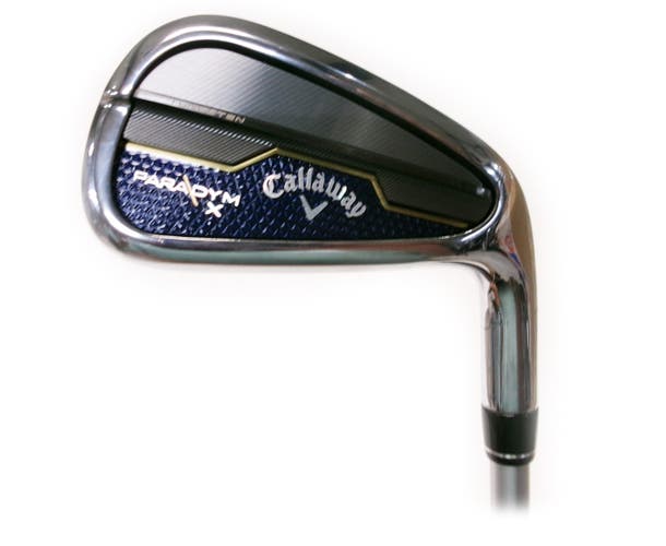 Callaway Paradym X 7 Iron Graphite Aldila Ascent 50 Senior Flex