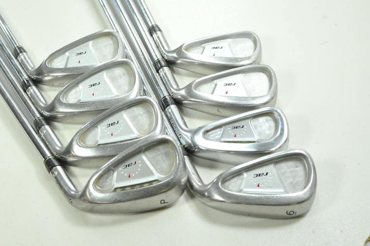 TaylorMade RAC OS 3-PW Iron Set Stiff Flex Right Steel # 201731