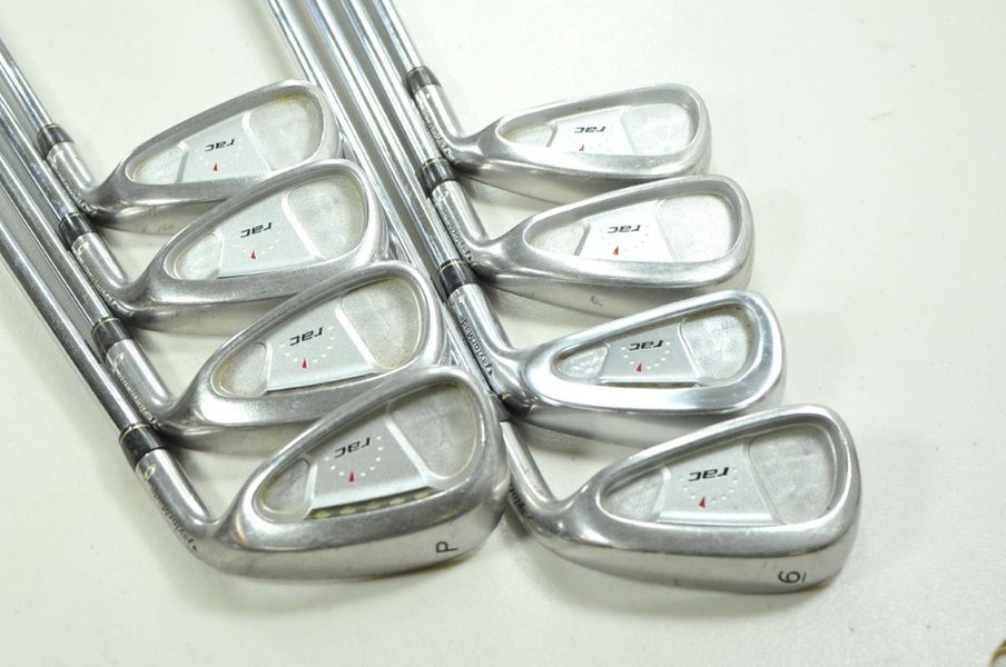 TaylorMade RAC OS 3-PW Iron Set Stiff Flex Right Steel # 201731
