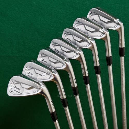 Srixon ZX7 Forged 4-PW Iron Set KBS Tour C-Taper 130 Steel Extra Stiff