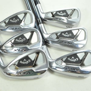 Callaway Apex 21 6-PW,AW Iron Set Senior Flex RH Recoil Dart F2 Graphite #201861