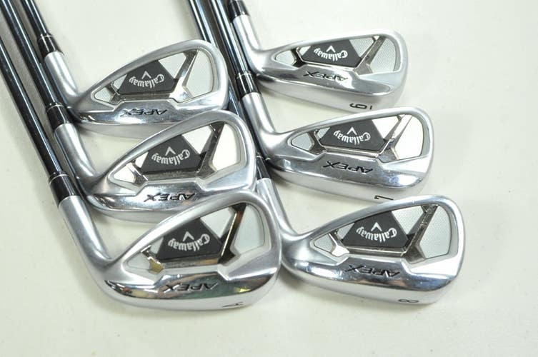 Callaway Apex 21 6-PW,AW Iron Set Senior Flex RH Recoil Dart F2 Graphite #201861
