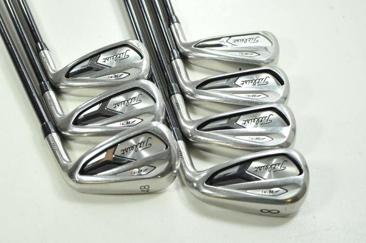 Titleist 718 AP1 5-PW,48* Iron Set Senior Flex RH Tensei Red CK Graphite #201838