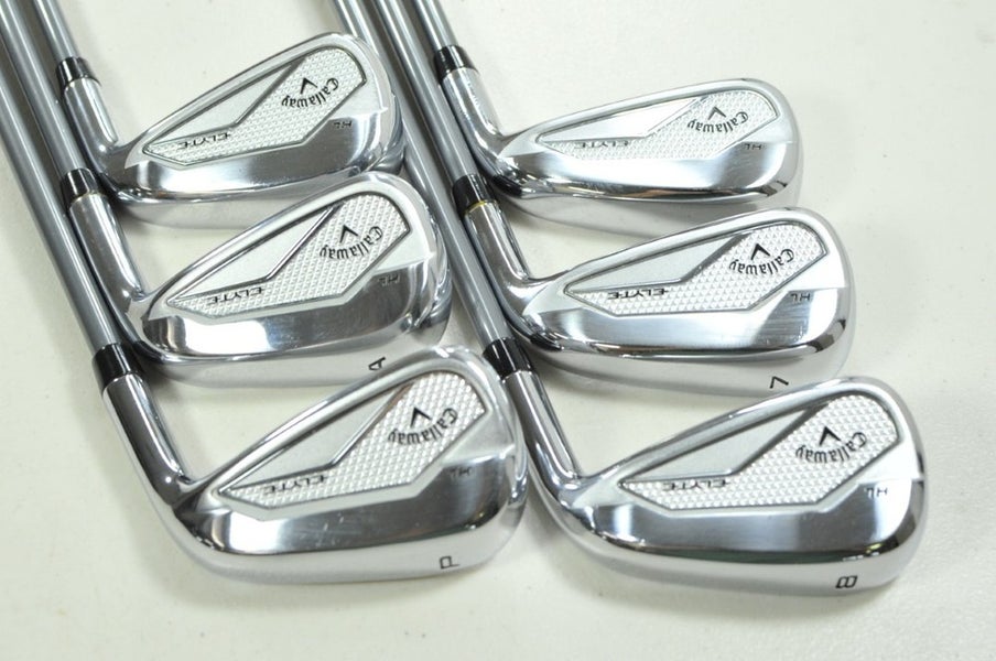 Callaway Elyte HL 6-PW,AW Iron Set Senior Flex RH Denali 5.0 Graphite # 201824