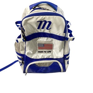 Used Marucci BACKPACK BB/SB Player Backpack White 11760-S000081310