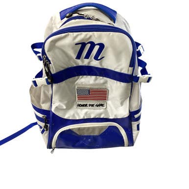 Used Marucci BACKPACK BB/SB Player Backpack White 11760-S000081310