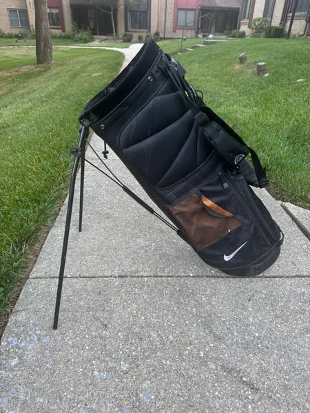 ◆ NIKE  スタンドバッグ　used ◆ Vintage Nike Golf Stand Bag Izzo Dual Strap Carry CHP