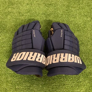 Blue Senior Warrior Alpha FR Lite Gloves 13" (Used)