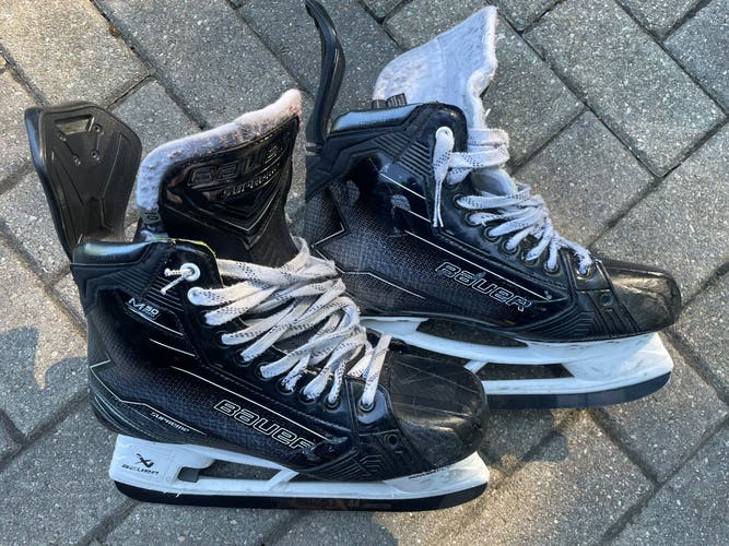 Bauer Supreme M50 Pro Hockey Skates Size 10 Fit 2