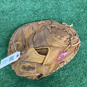 Brown Rawlings Mark of a Pro RH Catcher's Baseball Glove 33" (Used)