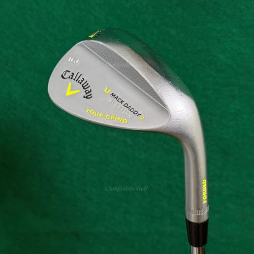 Callaway Mack Daddy 2 Chrome Forged 54-11T 54 Stepped Steel Wedge Flex