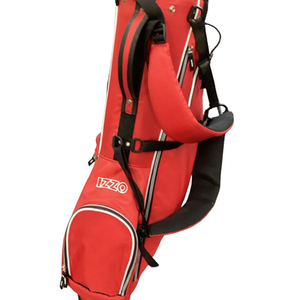 Used Izzo ULTRA LITE Mens Stand Bag Red 11613-S000167028