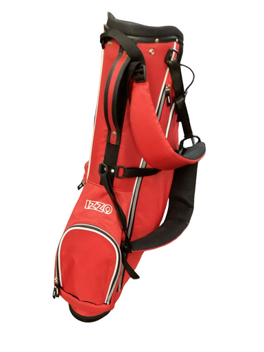 Used Izzo ULTRA LITE Mens Stand Bag Red 11613-S000167028