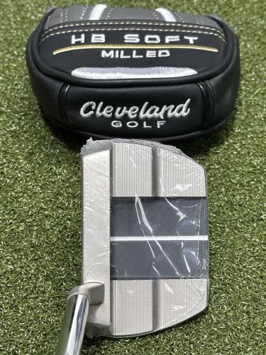 Cleveland Womens HB Soft Milled 10.5 Slant Mallet Putter 32" Inch w/ Cover NEW!