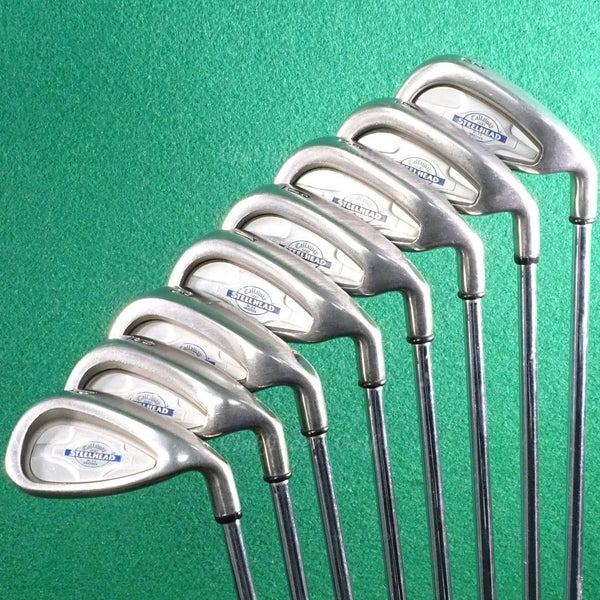 Callaway Steelhead X-14 3-PW Iron Set Constant Weight Rifle Steel Stiff