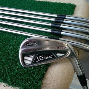 Titleist 710 AP2 (5i-PW) Iron Set w/ KBS TOUR 130g X-Stiff Flex Shafts