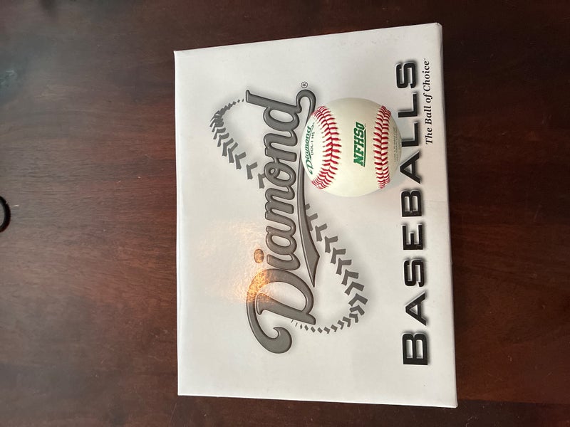 Diamond Baseballs 12 Pack (1 Dozen) (New)