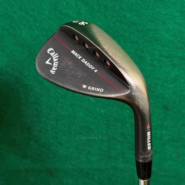 Callaway Mack Daddy 4 Black 56-12W 56 Sand Wedge DG 115 TI S200 Steel Stiff