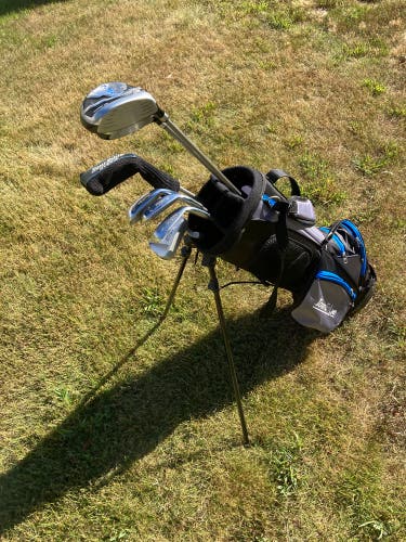 Junior Tour Edge Hot Launch Left Hand Clubs (Full Set) 7 Clubs with Bag