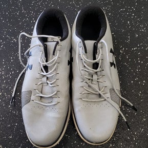 Used Under Armour Mens Golf Shoes Grey Senior 9 11849-S000031225