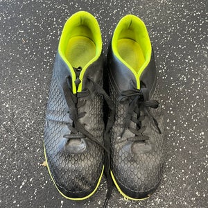 Used Soccer Turf Shoes Black And Neon Green Senior 11 11849-S000031219