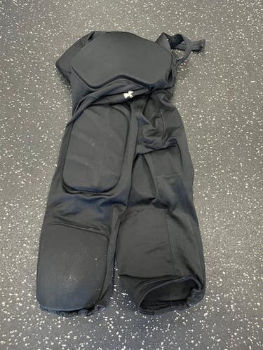 Used Under Armour Youth FB Integrated Pants Black LG 11849-S000031259