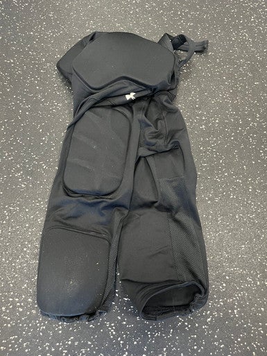 Used Under Armour Youth FB Integrated Pants Black LG 11849-S000031259