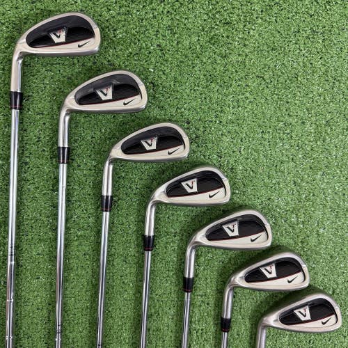 Nike VR Cavity Iron Set 6-PW AW SW Dynamic Gold S300/R300 Left Handed