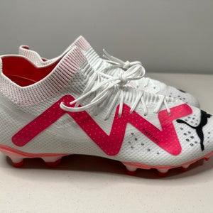 Size 9 Men’s Puma Future Pro Fg/Ag Soccer Cleats White Orchid Brand New In Box