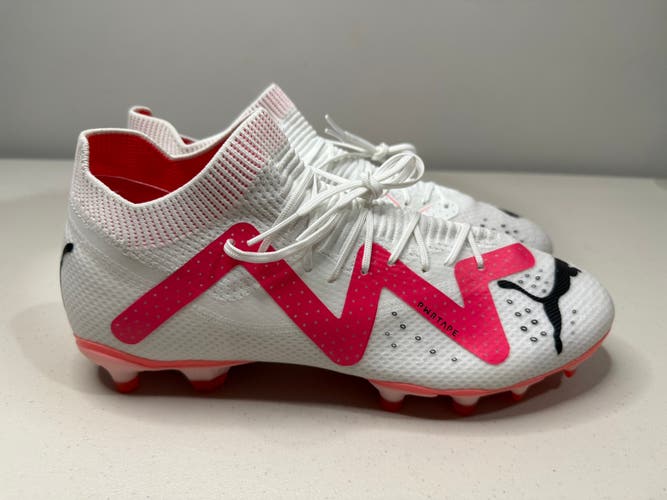 Size 9 Men’s Puma Future Pro Fg/Ag Soccer Cleats White Orchid Brand New In Box